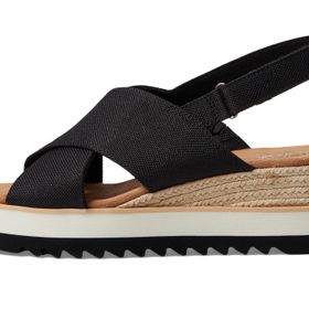 Toms Diana Crossover Kama Siyah Kadın Sandalet
