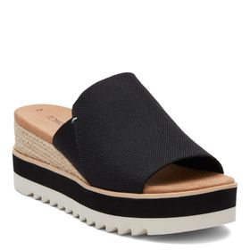 Toms Diana Katır Siyah Kadın Sandalet