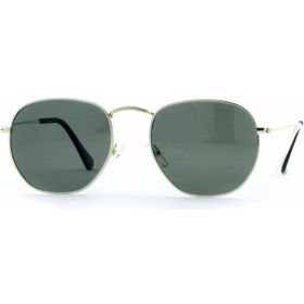 Toms Teddy TT1005C103 Polarize UV Metalik Sarı Metal Güneş Gözlüğü