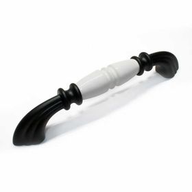 Tomurcuk 128 mm Siyah Desensiz Porselen Kulp
