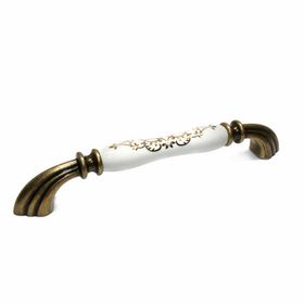 Tomurcuk Porselen 160 mm Antik Desen Yaldızlı Kulp