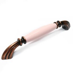 Tomurcuk Porselen 160 mm Bakır Desensiz Pembe Kulp