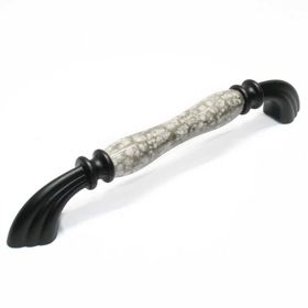 Tomurcuk Porselen 160 mm Siyah Desensiz Siyah Kulp