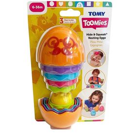 Tomy Toomies 73080 Saklambaçlı İç İçe Turuncu Yumurtalar