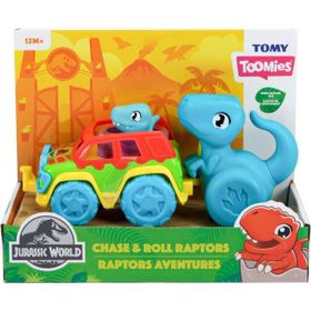 Tomy Toomies 73251 Jurassic World Dino ve Renkli Araç