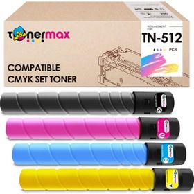 Tonermax Bizhub C454 / C554 Konica Minolta Tn-512 Muadil Toner Set