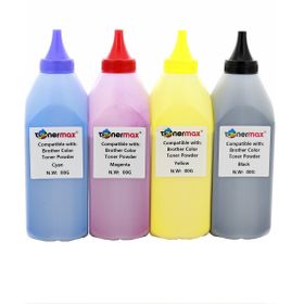 Tonermax Brother 250 gr Renkli Toner Tozu Seti