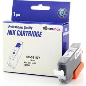 Tonermax Canon CLI-521 GY Gri Muadil Kartuş
