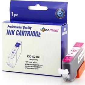 Tonermax Canon CLI-521 M Kırmızı Muadil Kartuş