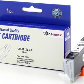 Tonermax Canon Cli 571xl Pixma Mg 5750 6850 7750 Ts 5050 Siyah Muadil Kartuş