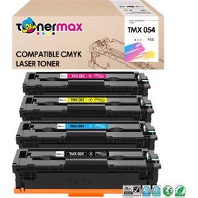 Tonermax Canon Crg 054 Lbp 621cw 640c 623cdw Mf640c Mf641cn Mf641cw Mf642cdw Mf643cdw Mf644cdw Mf645cx Mf654cx Set Muadil Toner