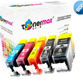 Tonermax Canon PGI-520BK / CLI-521 CMYK Muadil Kartuş Set