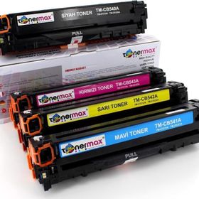 Tonermax CP1215 / CP1515 / CM1312 / CB540A HP 125A Muadil Toner Set