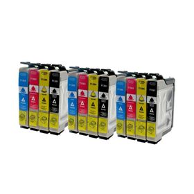 Tonermax Epson T1285 3'lü Set Muadil Kartuş