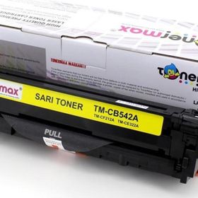 Tonermax Hp 125a Cb542a Cp1215 Cp1515 Cm1312 Sarı Ekonomik Muadil Toneri