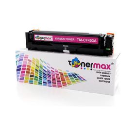 Tonermax Hp 201a Cf403a M252 M274 M277 Kırmızı Ekonomik Muadil Toneri