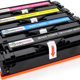 Tonermax Hp 203a Pro M254 M280 M281 Cf 540 Set A Plus Muadil Toner