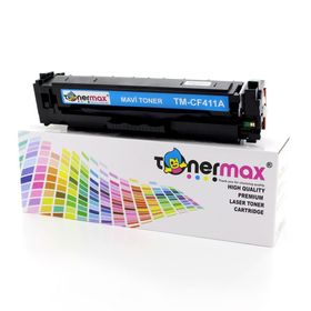 Tonermax Hp 411A / CF411A /M452 / M477 Mavi Muadil Toneri