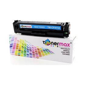 Tonermax Hp 411A / CF411A /M452 / M477 Mavi Muadil Toneri