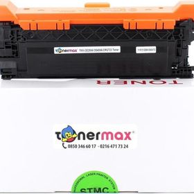 Tonermax Hp 504a Ce250a Cp3520 Cp3525 Cm3530 Siyah Muadil Toner