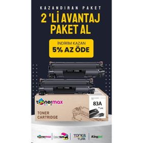 Tonermax Hp 83A / CF283A / M201 / M125 / M225 / M127 Muadil Toneri