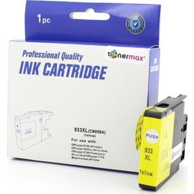 Tonermax HP 933XL /6100 /6600 /6700 /7110 /7610 /7612 Sarı Muadil Kartuş