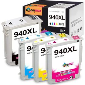 Tonermax Hp 940XL Offıcejet Pro 8000 Enterprıse A811A Muadil Kartuş Takım