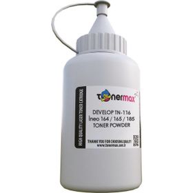 Tonermax Ineo 164 / 165 / 185 - Develop Tn 116 - 250 gr Toner Tozu