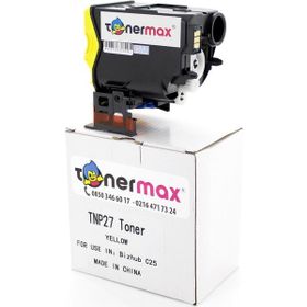Tonermax Konica Minolta A0x5253 Tnp 27 Y Bizhub C25 Sarı Muadil Toner