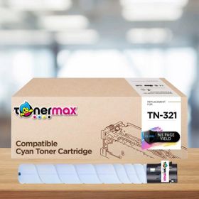 Tonermax Konica Minolta TN-321 / Bizhub C224 / C284 / C364 A33K430 Mavi Muadil Toneri