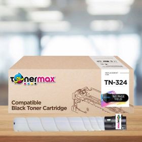 Tonermax Konica Minolta TN-324 / Bizhub C258/ C308/ C368 A8DA130 Siyah Muadil Toner