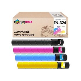 Tonermax Konica Minolta TN-324 / Bizhub C258 / C308 / C368 Set Muadil Toner