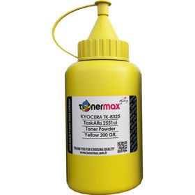 Tonermax Kyocera Mita TK-8325 / Task Alfa 2551ci Uyumlu 200 gr Sarı Toner Tozu