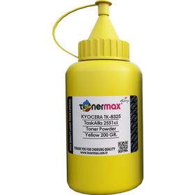 Tonermax Kyocera Mita TK-8325 / Task Alfa 2551ci Uyumlu 200 gr Sarı Toner Tozu