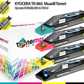 Tonermax Kyocera Mita TK-865 Set Muadil Toneri