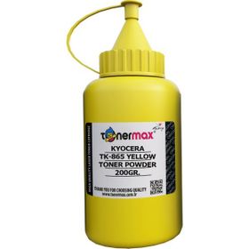 Tonermax Kyocera Mita TK-865 / Task Alfa 250ci / 300ci Uyumlu 200 gr Sarı Toner Tozu