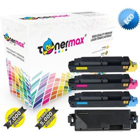 Tonermax Kyocera TK-5140 / M6030 / M6530 / P6130 Set Cmyk Çip