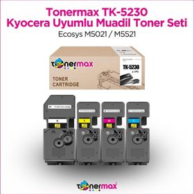 Tonermax Kyocera TK-5230 / Ecosys M5021 / M5521 Muadil Toner Seti