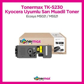 Tonermax Kyocera TK-5230 Ecosys M5021 / M5521 Sarı Muadil Toner