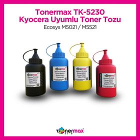 Tonermax Kyocera TK-5230 / Ecosys M5021 / M5521 Uyumlu Cmyk Toner Tozu