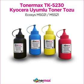 Tonermax Kyocera TK-5230 / Ecosys M5021 / M5521 Uyumlu Cmyk Toner Tozu