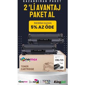 Tonermax MF-3010 / LBP-6000 / LBP-6020/ LBP-6030 Canon CRG-725 Muadil Toner