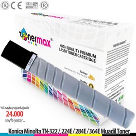 Tonermax Minolta TN-322 / Bizhub 224E / 284E / 364E Muadil Toner