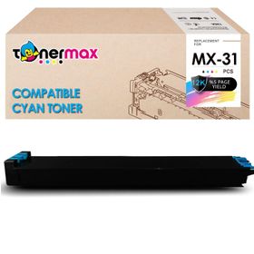 Tonermax Mx2301N / Mx2600N / Mx3100N Sharp Mx-31Gtca Mavi Muadil Toner
