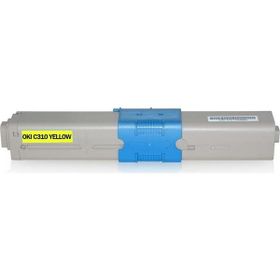 Tonermax Oki 44469714 C310 Sarı Muadil Toner