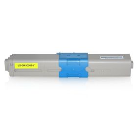 Tonermax Oki C301 C321 MC342 44973541 Sarı Muadil Toner