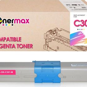 Tonermax Oki C301 C321 MC342 44973542 Kırmızı Muadil Toner