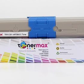 Tonermax Oki C301 C321 MC342 44973543 Mavi Muadil Toner
