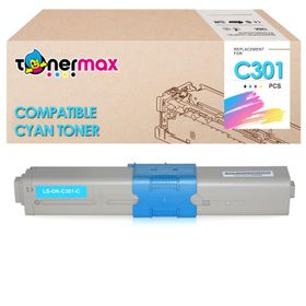 Tonermax Oki C301 C321 MC342 44973543 Mavi Muadil Toner