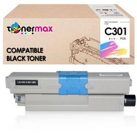 Tonermax Oki C301 C321 MC342 44973544 Siyah Muadil Toner
